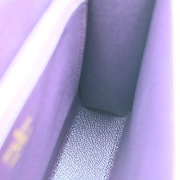 LOUIS VUITTON LV Logo Malesherbes Hand Bag Epi Leather Yellow M52379 83KA667 - Picture 11 of 16